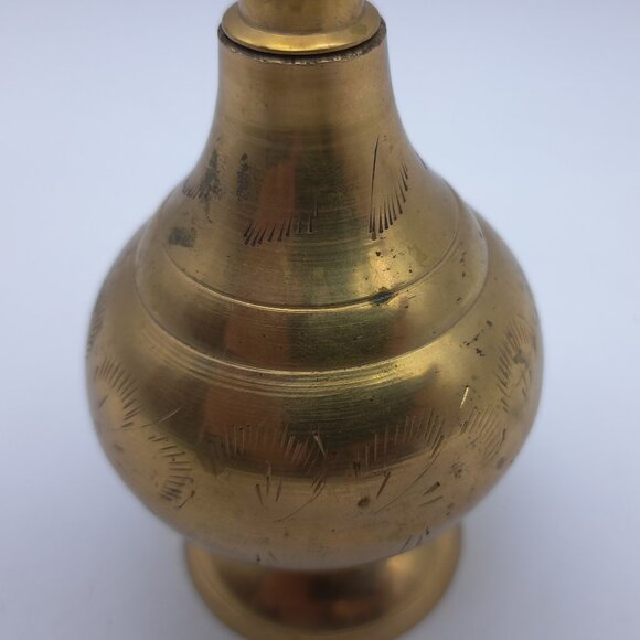 Brass Rosewater Sprinkler Gulab Pash - Picture 7 of 11